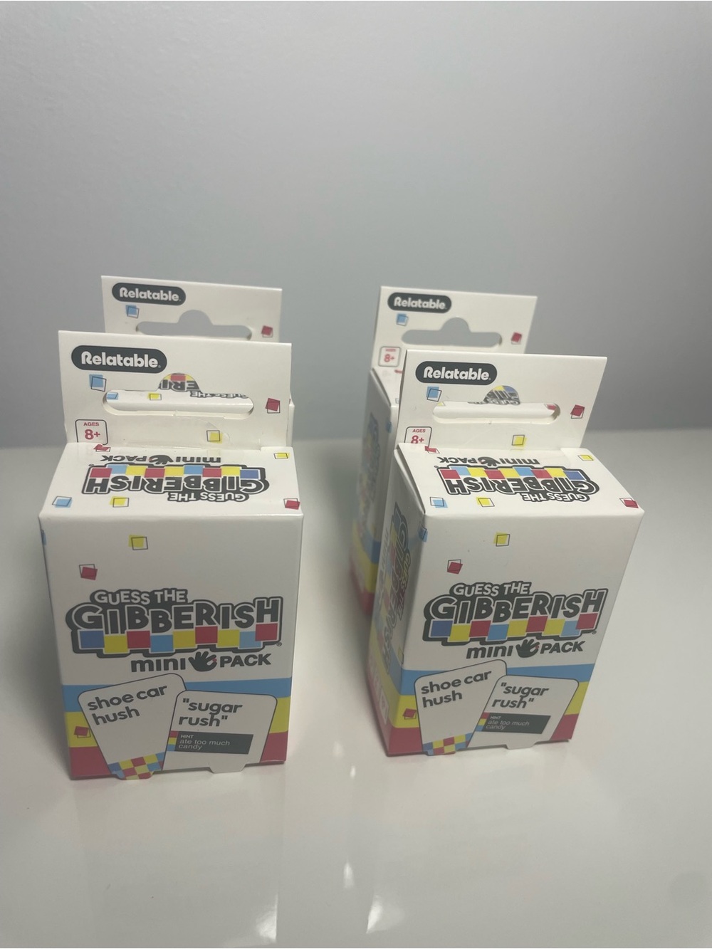 Guess The Gibberish Mini Pack - (Set of 4)